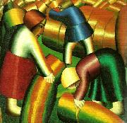 Kazimir Malevich taking in the rye France oil painting artist